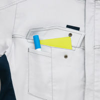 アイトス 長袖ブルゾン シルバーグレー L 5101-003-L 5101 1着（直送品）