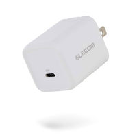 エレコム 45W USBーC タイプC 充電器 PD/PPS対応 GaN II採用 EC-AC12245WH 1個