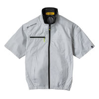 コーコス信岡 ボルトクール ファン付ウェアセット 半袖タイプ シルバー M G262030 1セット