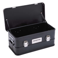 パール金属 ブラック アルミコンテナボックス 30L UW-1549 1個（直送品）