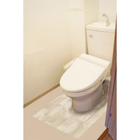 明和グラビア トイレマット 防水保護シ-トトイレ床用 CR BKTW-9080 1本（直送品）