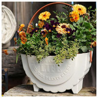 アップルウェアー ワンハンドプランター270型CA ホワイト 4905980116313 1個（直送品）