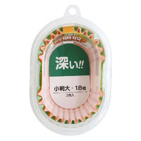 大和物産 SC 深型吸油おかずカップ 小判大 603337 1パック(18枚入)（直送品）