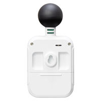 黒球付熱中症指数計 WBGT測定器 YGH6257 1セット(1台×10) オリジナル