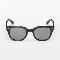 無印良品 ＵＶ４００ ウェリントン型 サングラス 黒 良品計画