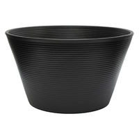 リーフ 睡蓮鉢 ブラック 940436 1個（直送品）
