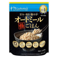 日食 甘み・香り・艶やかオートミール極ごはん 300g　６袋　シリアル　日本食品製造