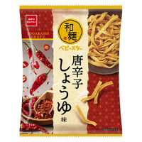 スナック菓子 食べきりサイズ 和麺　ベビースター　唐辛子しょうゆ味 56g 1セット（1個×6）