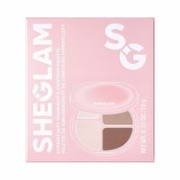 SHEGLAM（シーグラム）　ハイパースカルプトハイライト＆コントゥアパレット　クール 10g インターナショナルコスメティックス