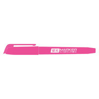 レモン 蛍光マーカー 5色[ピンク・黄・緑・オレンジ・青] 8本入×10パック カラーアソート(5色) 770002x10SET 1箱（直送品）