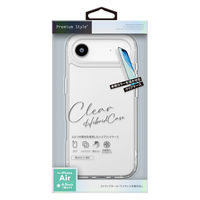 PGA iPhone Air用 ハイブリッドケース クリア PG-25CPT01CL 1個（直送品）