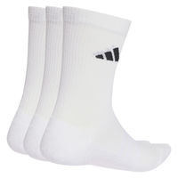 adidas(アディダス) 靴下 ソックス クッション スポーツウェア クルーソックス 3足パック L JZ0530 D5273（直送品）