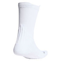 adidas(アディダス) 靴下 ソックス テニス クルーソックス クッション 1足組 S ホワイト／ブラック CH260 1セット（2足）（直送品）