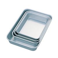 エスコ 376x278x 58mm パーツトレー(アルミ製) EA508SK-13 1個（直送品）