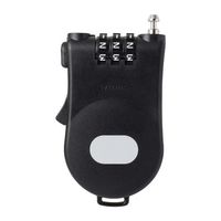 エスコ 1220mm ワイヤーロック(ダイヤル錠式) EA983SF-101 1個（直送品）