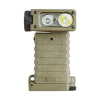 エスコ [単3x2本] ミリタリーライト/LED(白・緑・青・IR) EA758SE-72 1個（直送品）