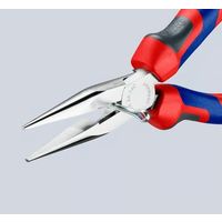 エスコ 160mm ラジオペンチ(グリップ付/メッキ) EA537KD-2A 1本（直送品）