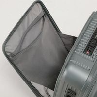 エスコ 330x240x500mm/37L キャリーケース(アンバーブラウン) EA927AX-27C 1個（直送品）