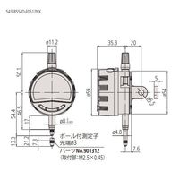 ミツトヨ インジケータ ID-F0512NX 543-855 1PC（直送品）
