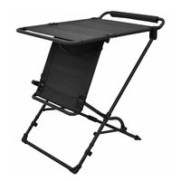 日動工業 2WAYテーブルチェア 座・台ちゃん NCHA-03T-GY 1UNT（直送品）