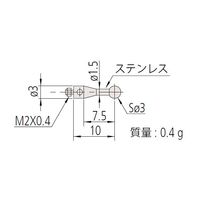 ミツトヨ MS2ー3R7.5 06ABN769 1PC（直送品）