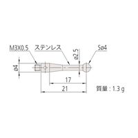 ミツトヨ MS3ー4R17 06ABN827 1PC（直送品）