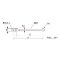 ミツトヨ MS3ー4R36 06ABN829 1PC（直送品）