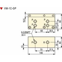 エナパック バルブ VMー4L 1個（直送品）