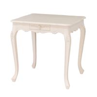 クロシオ 【法人限定】コモ ダイニングテーブル75 引出付 ホワイト 92347 1個（直送品）