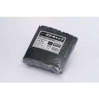 【使いきりキャップ】 中部物産貿易 ザグ・キャップ 不織布ヘアキャップ ブラック 114569 10袋(1000枚入)