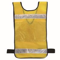 ミズケイ 差込ベスト「差込式でええよん」(イエロー) 5941003 1着