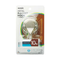 ソニック 超強力 メタルマグフック 10kg ラバーグリップ MG-877 1個