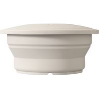 和平フレイズ マジカリーノ 丸型シリコーンスチーマー(アイボリー) RE-7262 1個