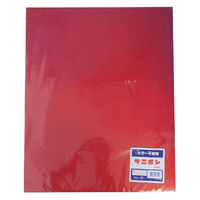 ゴークラ 不織布 サニボン シート 500×400mm 赤 1袋（20枚）