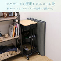 イケヒコ クルール ラグ 820×820mm ブラウン 1020150060105 1枚（直送品）