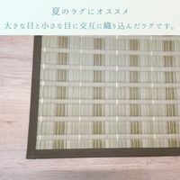 イケヒコ 清風 い草ラグ 2610×3520mm 1031110120602 1枚（直送品）