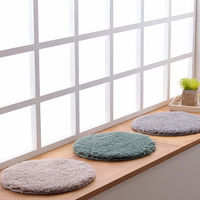 イケヒコ スレッド ライトブルー 35cm 円形 1330650041505 1個（直送品）