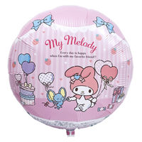 サンリオ マイメロディ45cmUFOバルーン 風船 装飾 イベント お祭り 0204010132 1セット(10枚入)（直送品）