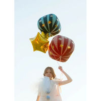 株式会社TakaraTec スターリーボール グリーン風船 装飾 イベント パーティー 0210330051 1セット(5袋入)（直送品）