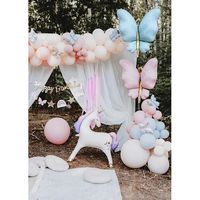 株式会社TakaraTec バルーン・風船のガーランド バタフライミックス 装飾イベント パーティー 0210990004 1袋（直送品）