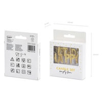 株式会社TakaraTec バースデーキャンドル ハッピーバースデー 誕生日 ケーキ 13本入り 0525052004 1個（直送品）