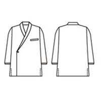 住商モンブラン 和風コート兼用 ネイビー/チャコール M ST003-8292 1枚（直送品）