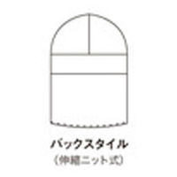 住商モンブラン ヘアーネット 兼用 白 かぶり式 M HN-51 1枚（直送品）