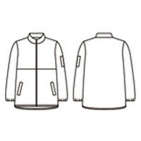 住商モンブラン ブルゾン兼用長袖 チャコールグレー L SJ001-92 1枚（直送品）