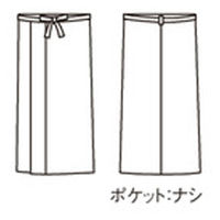 住商モンブラン 茶衣着スカート レディス 吉祥七宝グレー L SB004-92 1枚（直送品）