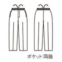 住商モンブラン イージーパンツ 兼用 ライトグレー 3L SB003-91 1枚（直送品）