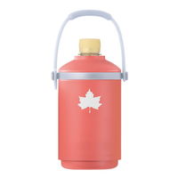 真空「温・冷」ペットボトルシリンダー ピンク 81287642 LOGOS/ロゴス