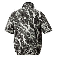 サンエス ハイブリッドクール半袖 ウェア単体 11モノトーン 5L EF92690N 1着（直送品）