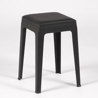 スタッキングチェア(L)2 ブラック LAKOLE/ラコレ