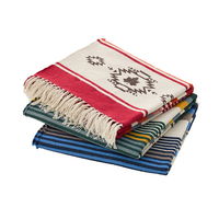 LOGOS コットンラグ （240×90cm）（ブルー） 71809757 LOGOS/ロゴス